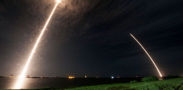 SpaceX в пятый раз успешно посадила ракету Falcon 9