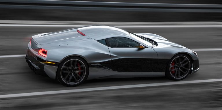 Электрокар Rimac из Хорватии обошел Tesla Model S и LaFerrari