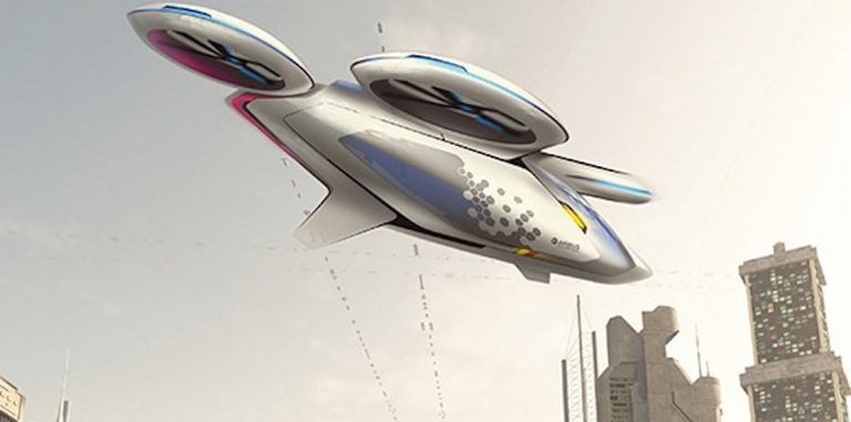 Airbus создаст беспилотные летающие такси