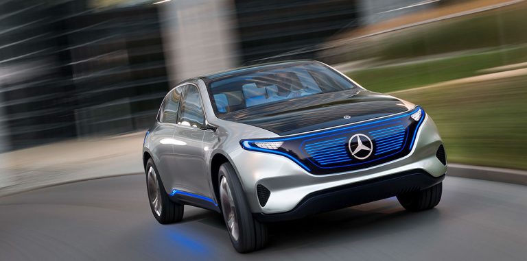 Mercedes представил электрический кроссовер Generation EQ