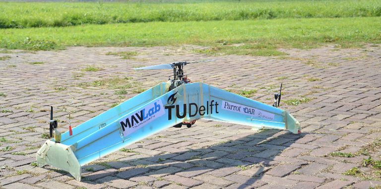 Дрон DelftAcopter — гибрид вертолета и самолета