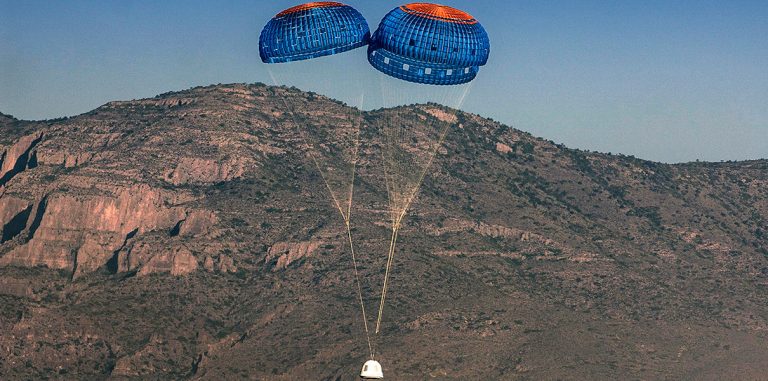 Blue Origin успешно испытала систему эвакуации пассажирской капсулы