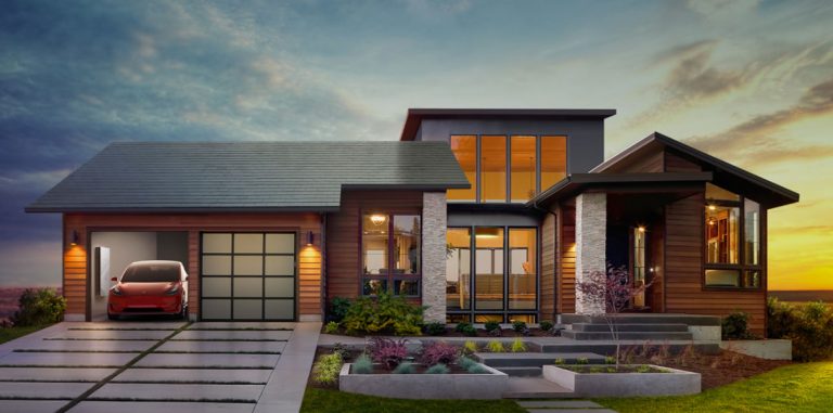 Tesla представила солнечную крышу и Powerwall 2