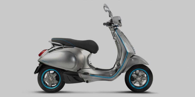 Культовый мотороллер Vespa станет полностью электрическим