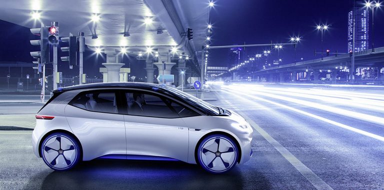 Электрический Volkswagen I.D. получит лобовое стекло с AR