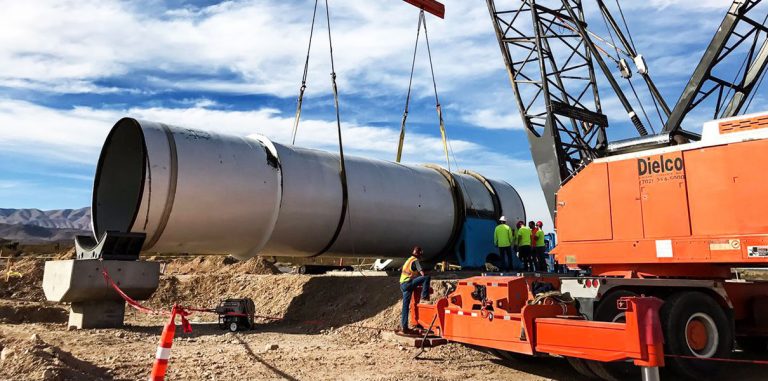 Hyperloop One начала строить трассу DevLoop в Лас-Вегасе