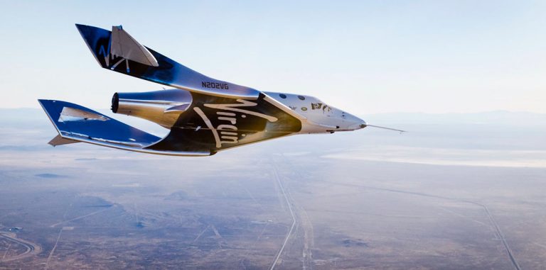 Туристический космоплан VSS Unity совершил первый полет