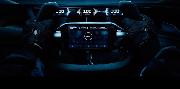 Faraday Future показал тизеры своего серийного электрокара