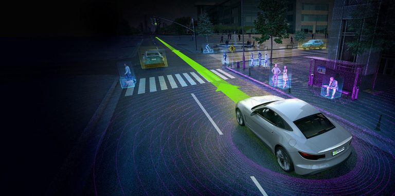 Суперкопьютер Nvidia для беспилотных автомобилей