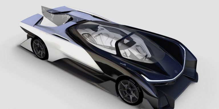 В сеть просочился концепт автомобиля от Faraday Future