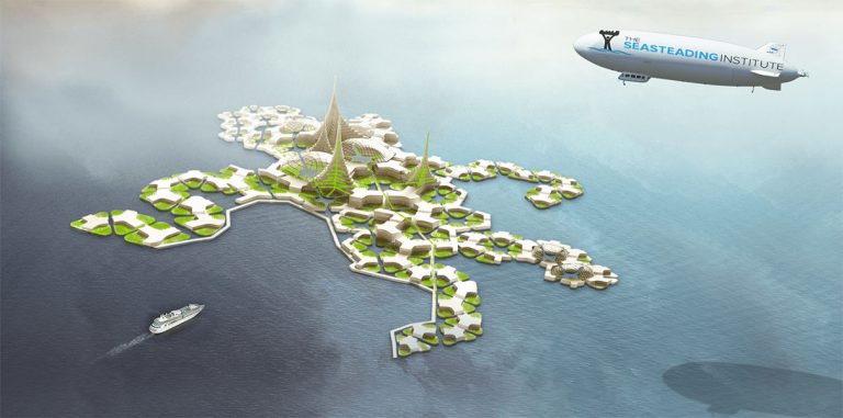 Плавучие острова для миллиардеров начнут строить в 2019 году