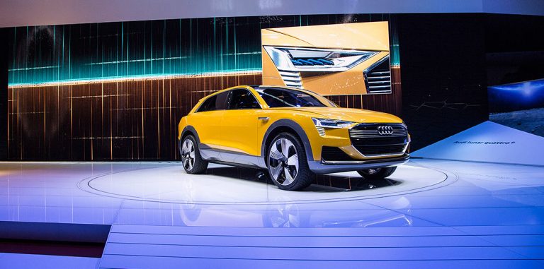Audi h-tron на водородном топливе: 600 км без подзарядки