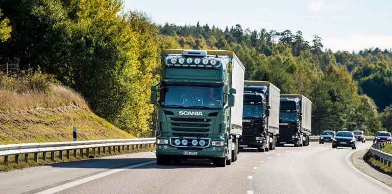 Scania испытает в Сингапуре колонну беспилотных грузовиков