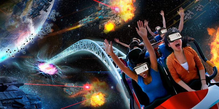 Six Flags и Samsung запустили американские горки с AR и VR