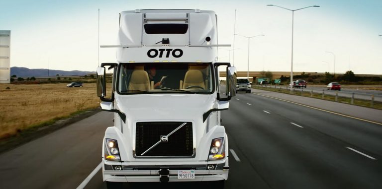 Беспилотные грузовики Otto вновь уличили в нарушении закона