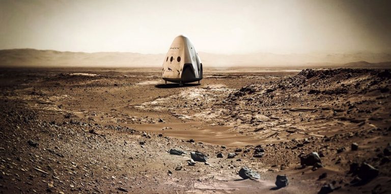 SpaceX перенесла свой первый полет на Марс на 2020 год