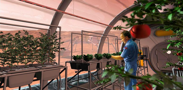NASA планирует печатать жилье на Марсе из местного сырья