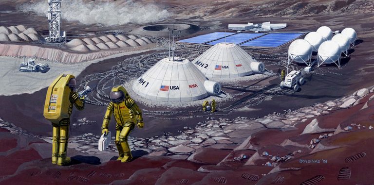 NASA поручило ученым разработать метод выращивания еды на Марсе