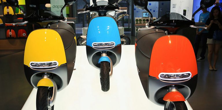 «Умные» электроскутеры Gogoro можно будет взять в аренду в Берлине