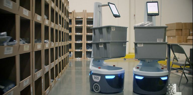 Роботы-кладовщики от Locus Robotics научились общаться между собой