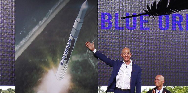 Джефф Безос продает акции Amazon для финансирования Blue Origin