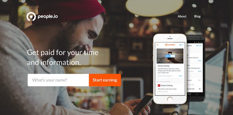 People.io помогает людям продавать свои личные данные брендам