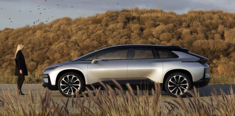 Электрокар Faraday Future попробует обогнать Tesla в&nbsp;&laquo;Гонке в&nbsp;облаках&raquo;