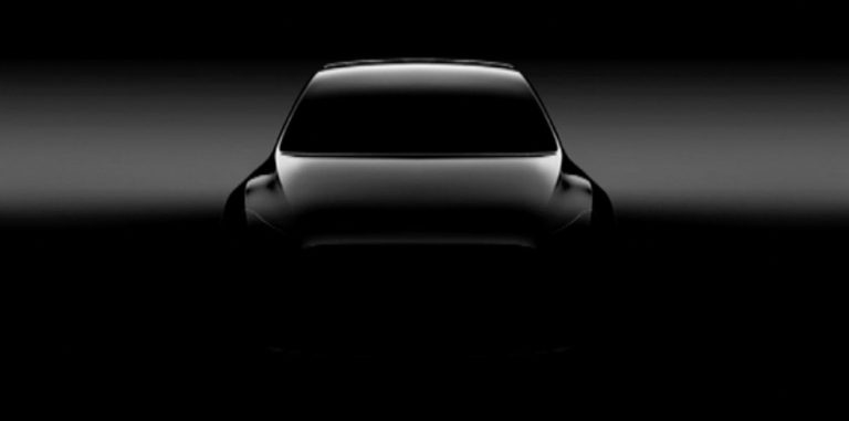 Илон Маск показал первое изображение кроссовера Model Y