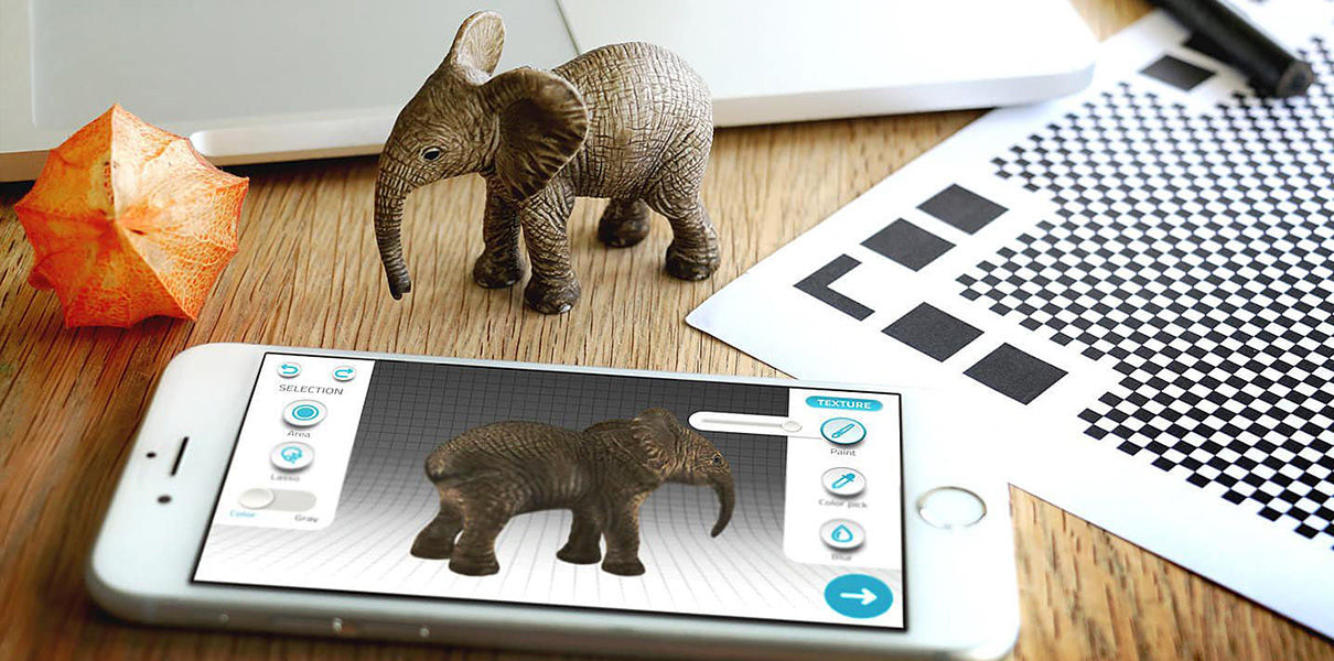 Приложение QLone превращает смартфон в 3D-сканер
