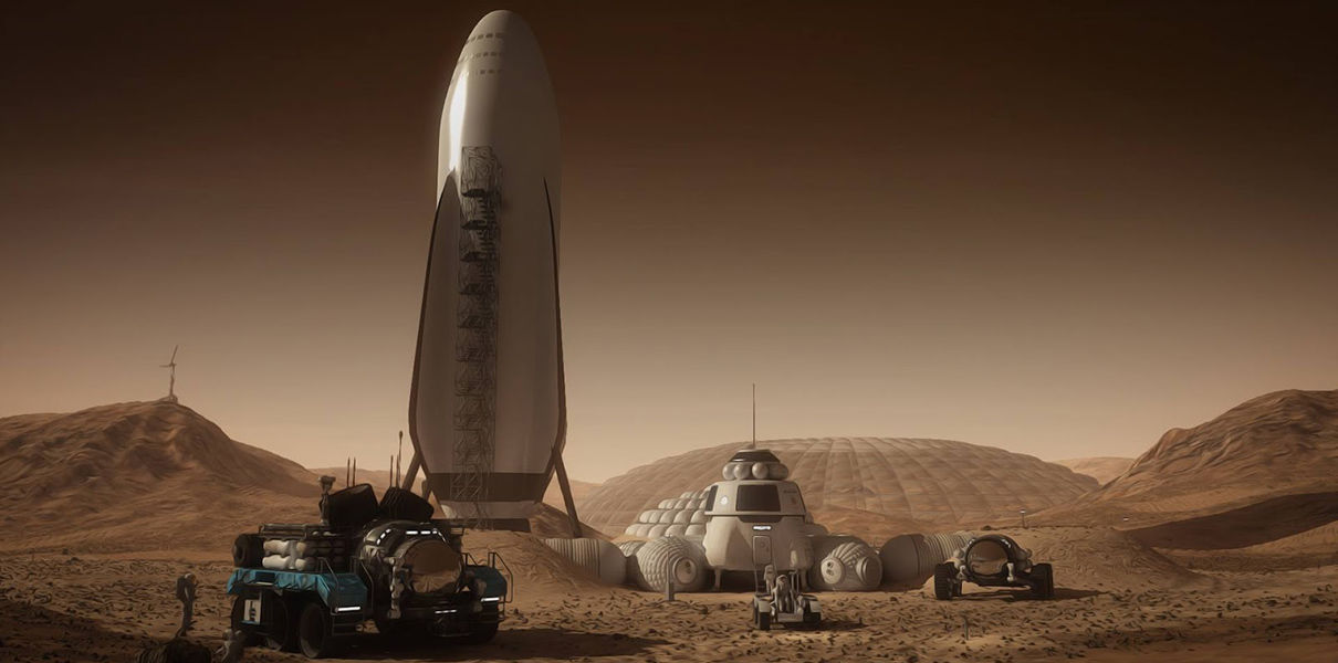 Илон Маск планирует полет на Марс во второй половине 2020 года