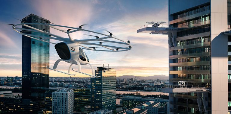 Daimler вложил $30 млн в проект беспилотного аэротакси Volocopter