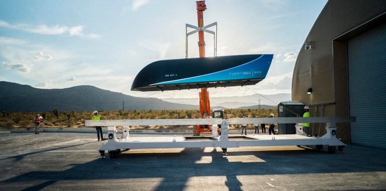 Hyperloop One провела второй тест вакуумной транспортной системы