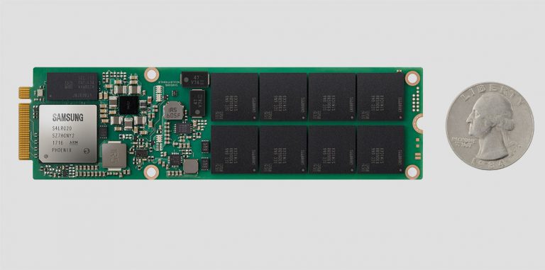Samsung представила терабитные чипы V-NAND для коммерческих SSD