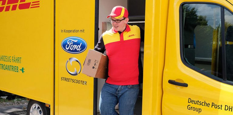 Ford представил электрический фургон для DHL