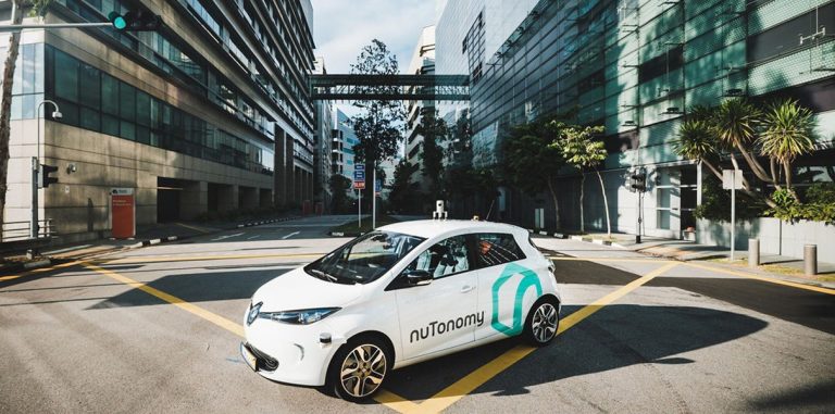 NuTonomy запустит в Сингапуре сервис роботакси в 2018 году