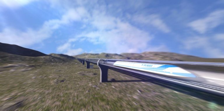 В Китае построят свой Hyperloop, движущийся со скоростью 1000 км/ч
