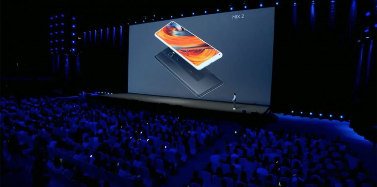 Xiaomi представила флагманский смартфон Mi Mix 2