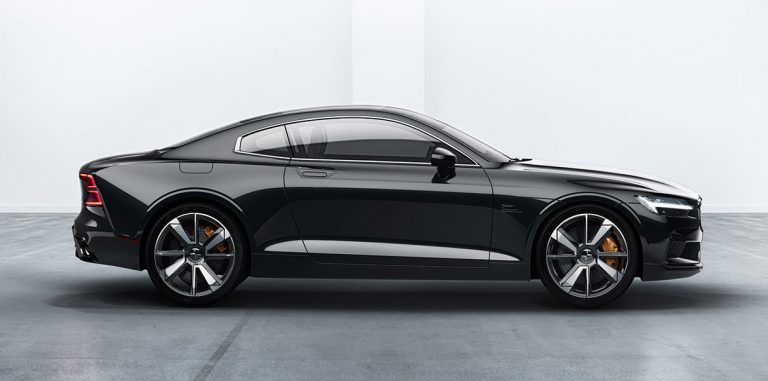 Volvo показала экстерьер заряженного гибрида под брендом Polestar