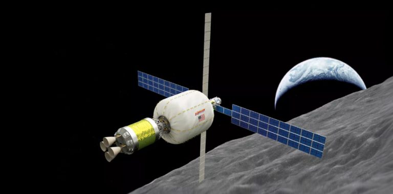 На орбите Луны появится надувная космическая станция