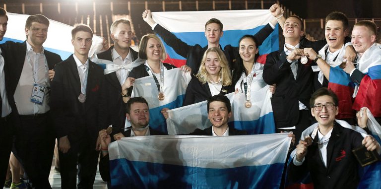Россия получила рекордное количество медалей на World Skills 2017