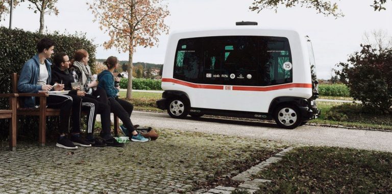 Deutsche Bahn запускает в Баварии беспилотный автобус