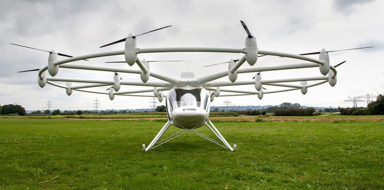 Volocopter: летающий автомобиль для двоих