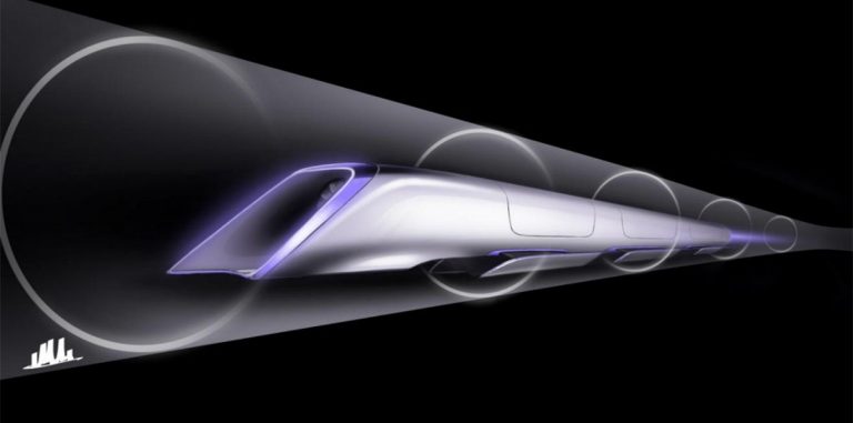В поездах Hyperloop будут окна с дополненной реальностью