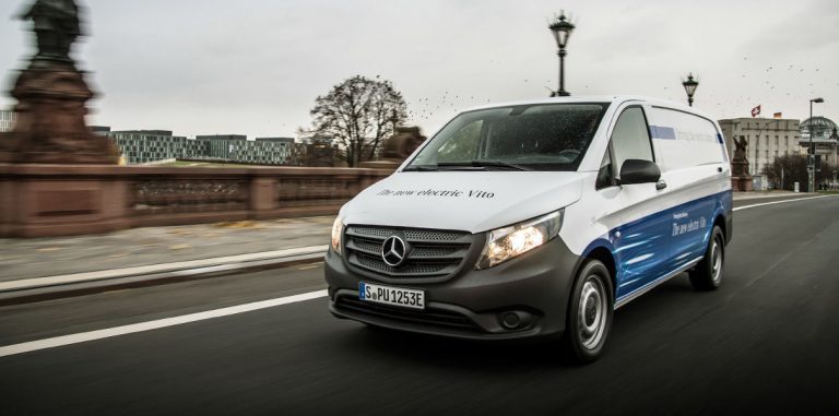 Mercedes представила электрический коммерческий минивэн