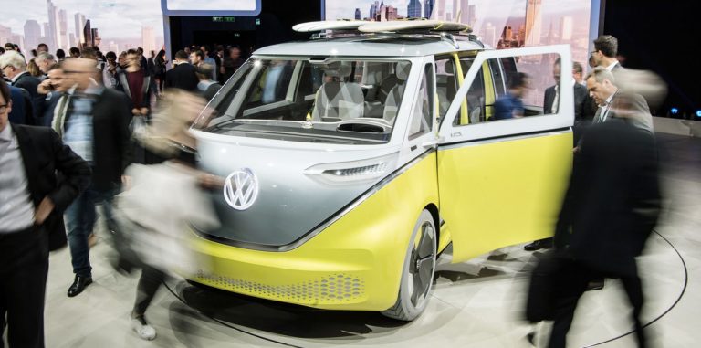 Volkswagen представил электромобиль для райдшеринга