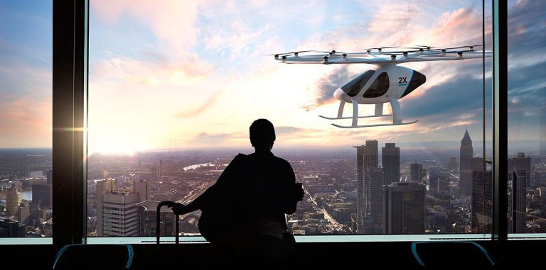 Сервис летающих такси от Volocopter запустят до 2021