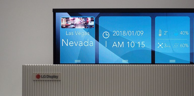 LG представила сворачиваемый OLED-дисплей с диагональю 65 дюймов