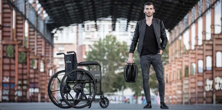 Немецкий дизайнер разработал складное колесо
