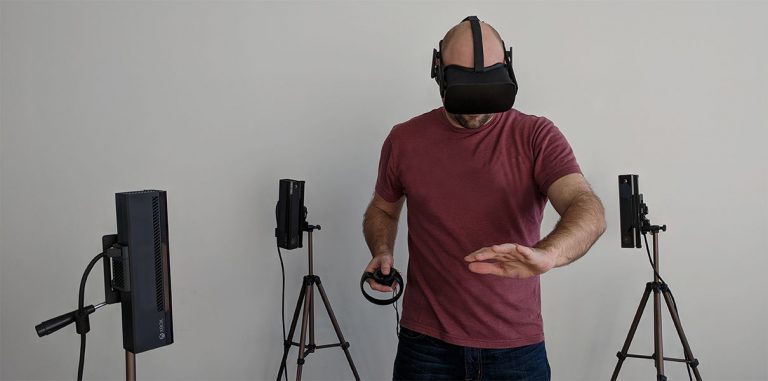 Imverse в реальном времени помещает людей в VR без гарнитуры