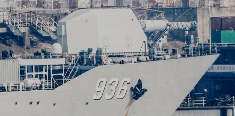 Китайский флот проводит испытания рельсовой пушки